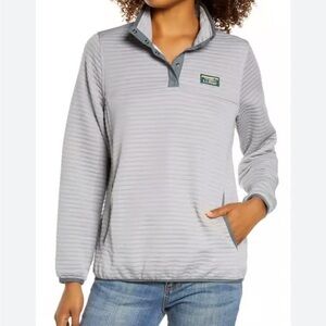 L.L. Bean Airlight Knit Pullover in Quarry Gray Heather Plus size 3X